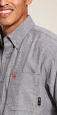 FR Solid Twill DuraStretch Work Shirt 01